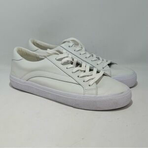 Madewell Sidewalk White Leather Sneakers Womens 10 Mens 8.5 L3243